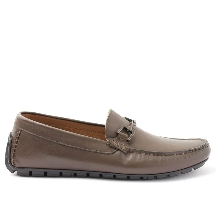 Men Dress Shoes Bruno Magli Xander Leather Driving Moccasin 8211 Brown