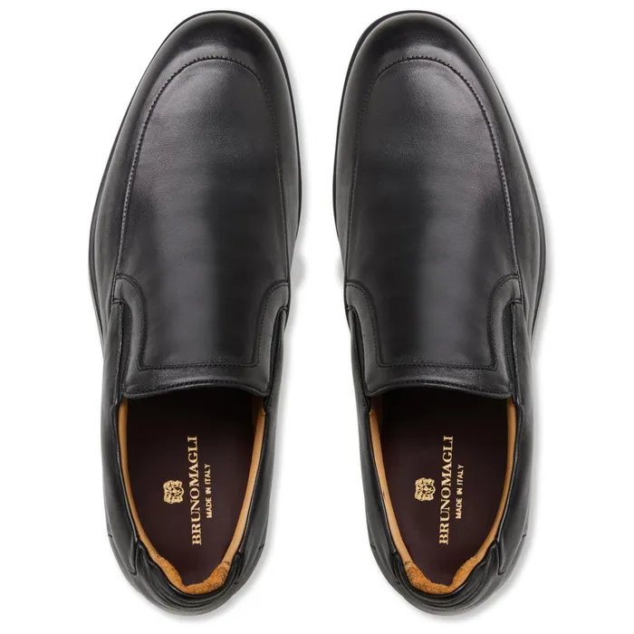 Men Loafers and Slipons Bruno Magli Comodo Hybrid Slip On LoaferBlack
