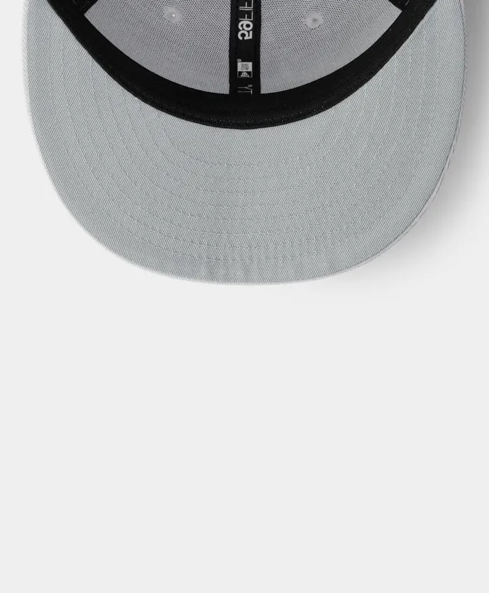 MenWomen Snow Grey Daily Paper X New Era 59FIFTY Fitted Cap Daily Paper Headwear