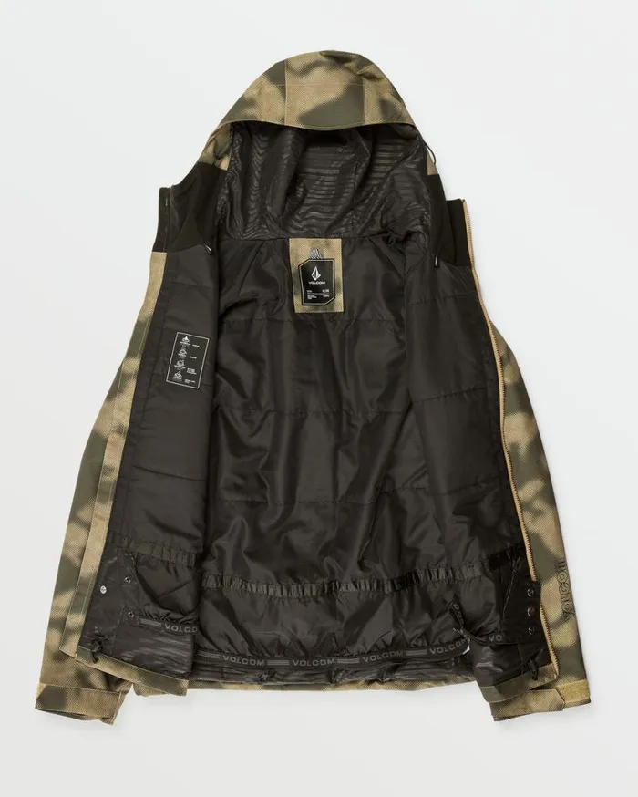 Mens 2836 Insulated Jacket 8211 Camouflage Mens Volcom Jackets