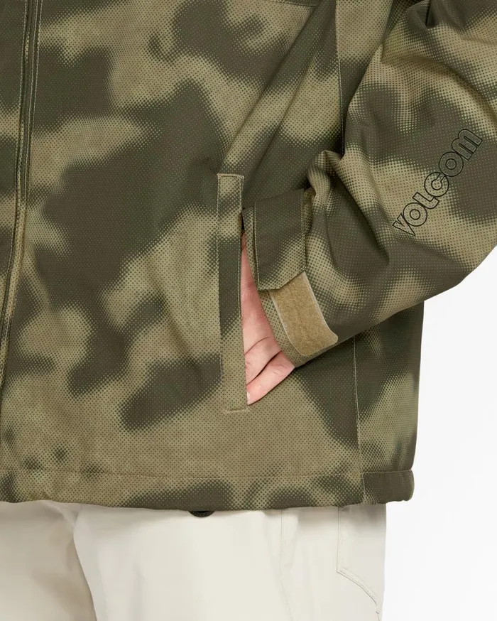 Mens 2836 Insulated Jacket 8211 Camouflage Mens Volcom Jackets