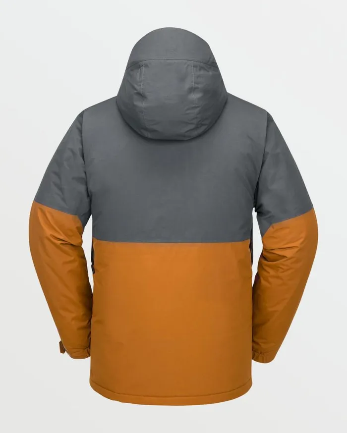 Mens L GoreTex Jacket 8211 Caramel Mens Volcom Jackets