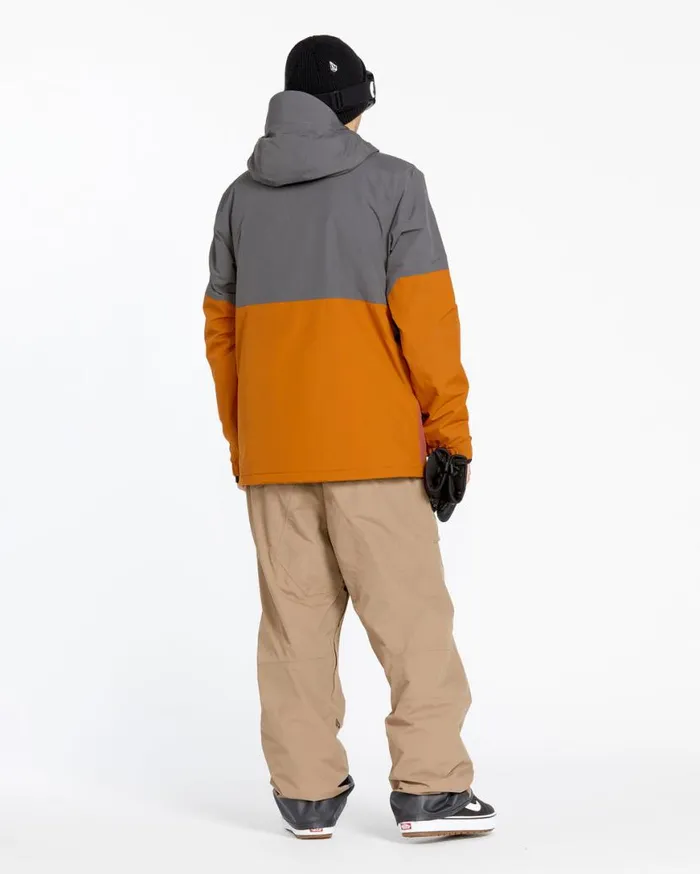 Mens L GoreTex Jacket 8211 Caramel Mens Volcom Jackets