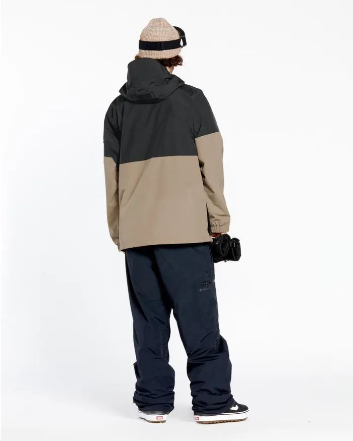 Mens L GoreTex Jacket 8211 Chestnut Brown Mens Volcom Jackets