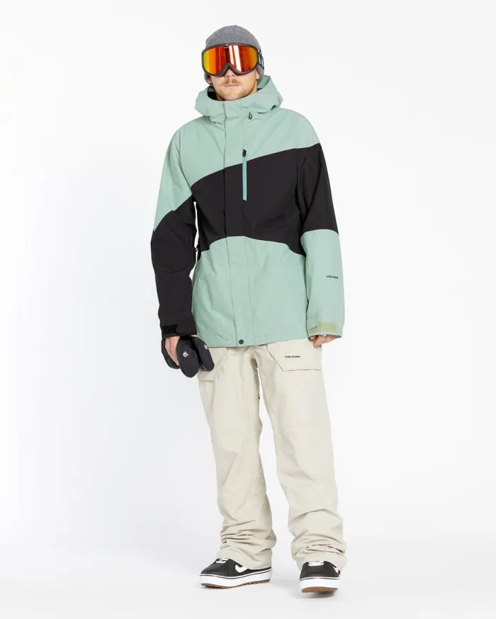 Mens Primry Jacket 8211 Agave Mens Volcom Jackets
