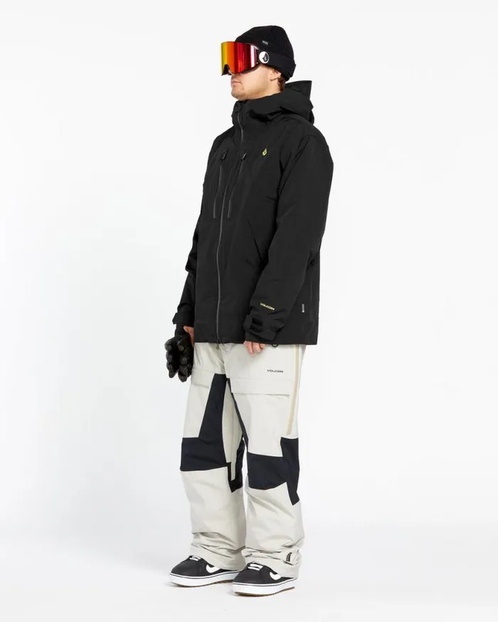 Mens Tds 2L GoreTex Jacket 8211 Black Mens Volcom Jackets