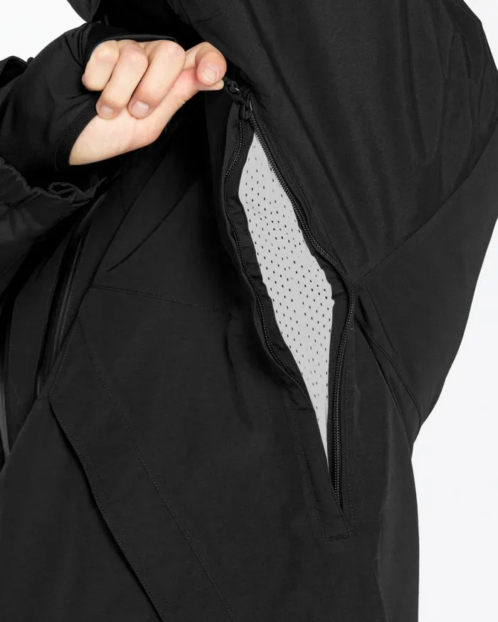 Mens Tds 2L GoreTex Jacket 8211 Black Mens Volcom Jackets
