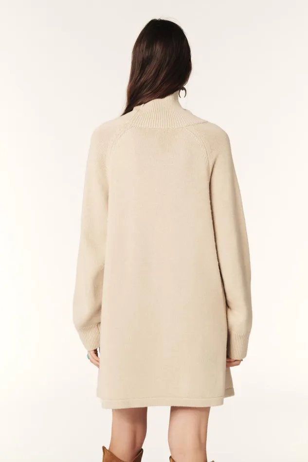 Mini Jersey Dress Medee Brown Women Baandsh Dresses