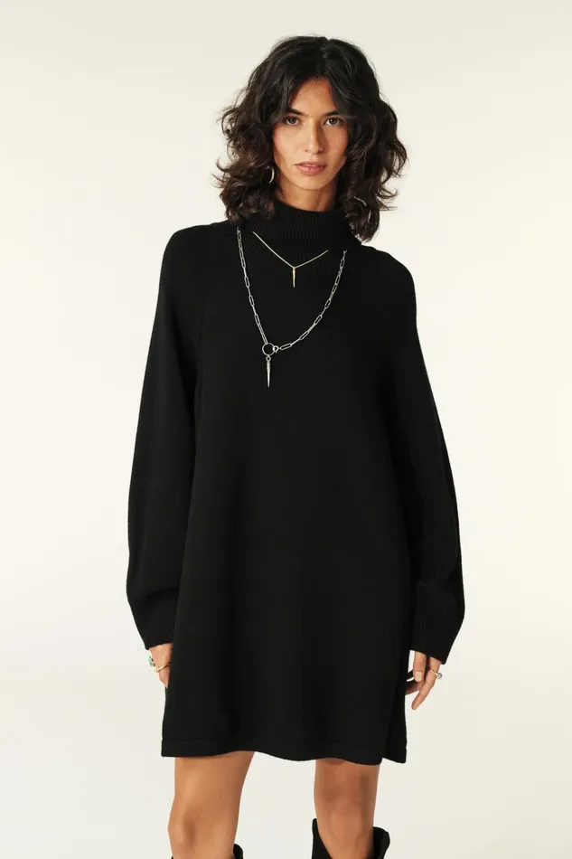 Mini Jersey Dress Medee Brown Women Baandsh Dresses