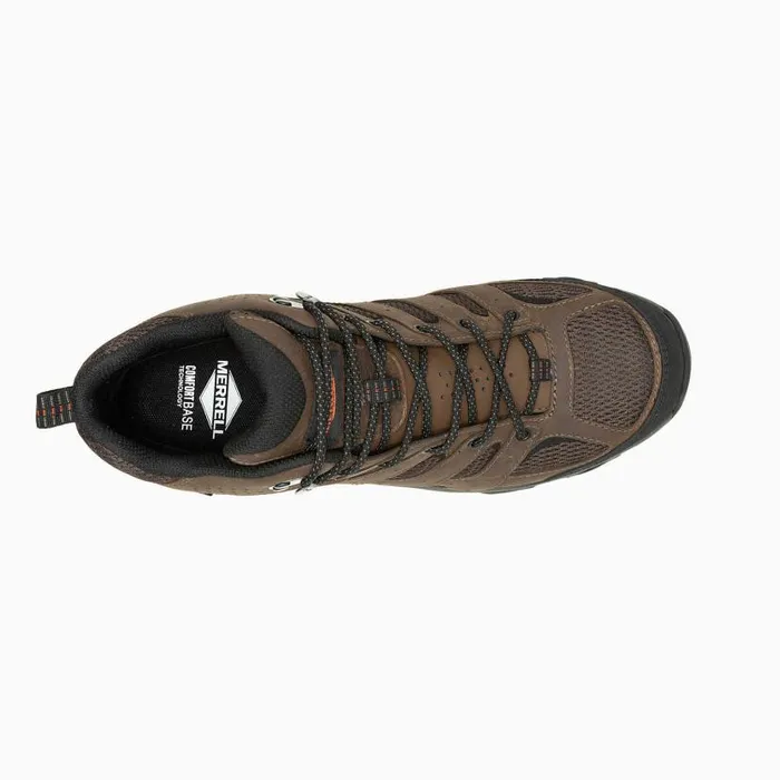 Moab Vertex 2 Mid Waterproof Carbon Fiber Work Boot Wide Width Earth Men Merrell Boots