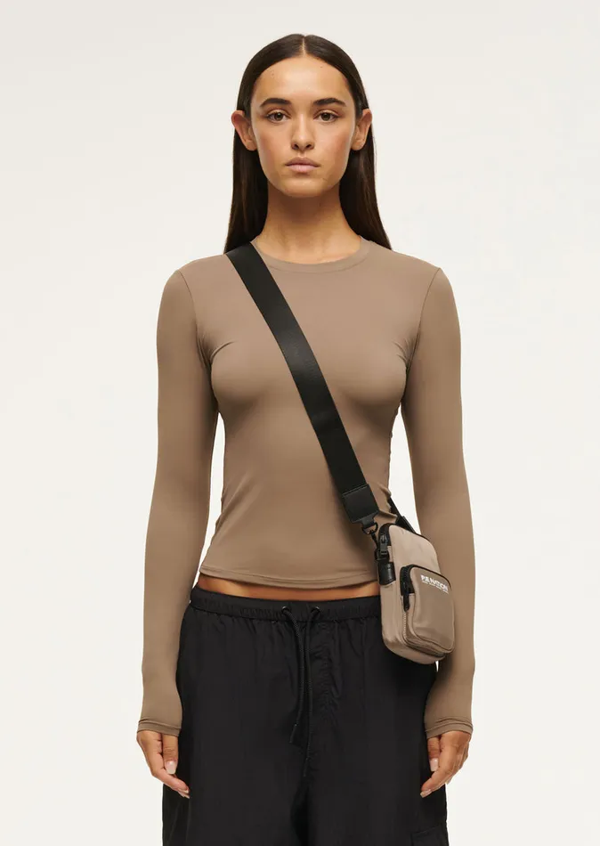 PE Nation Bags Women HOMAGE CROSS BODY BAG IN FOSSIL
