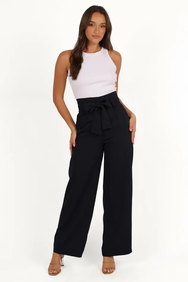 Pants Women Kieran Pants Navy Petal and Pup