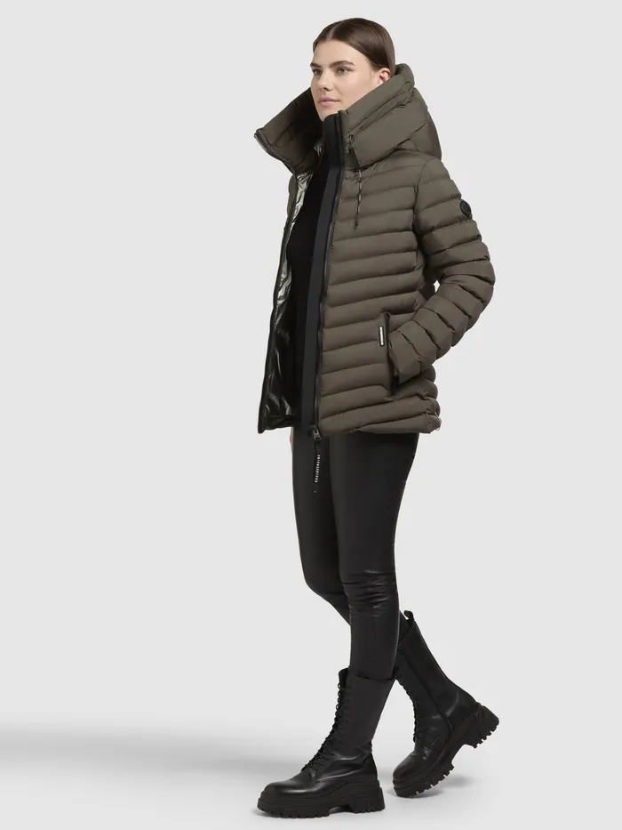 Quilted Jackets Jacke PACE Khaki Khaki 8211 KHUJO Women