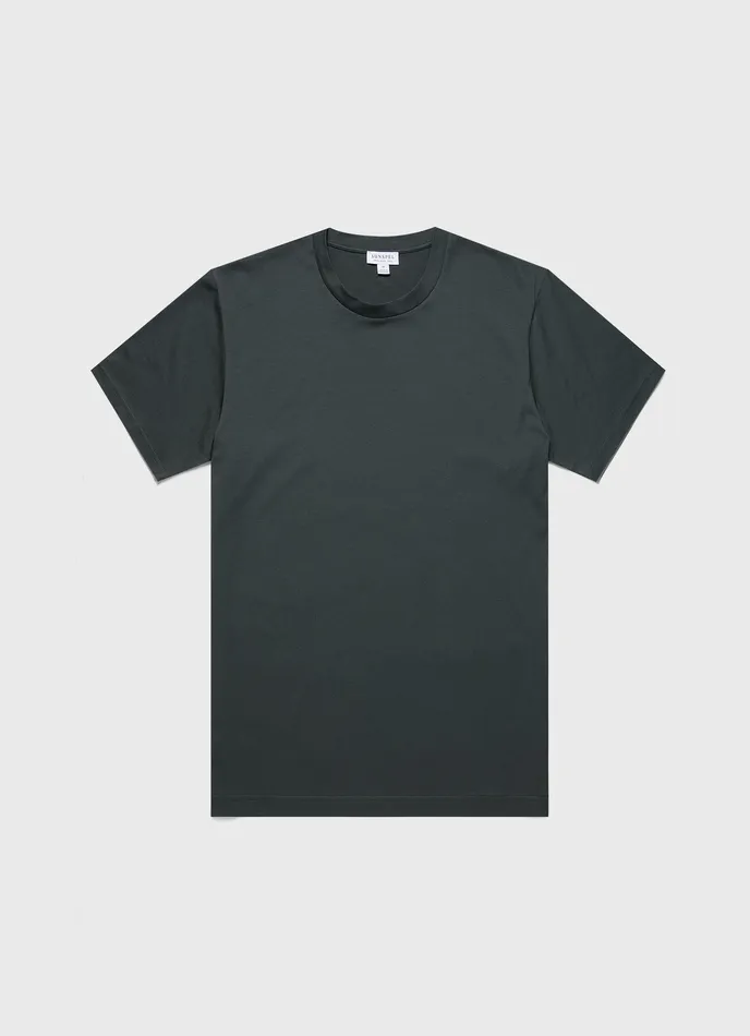 Riviera Midweight Tshirt Holly Green Men Tshirts ussunspel