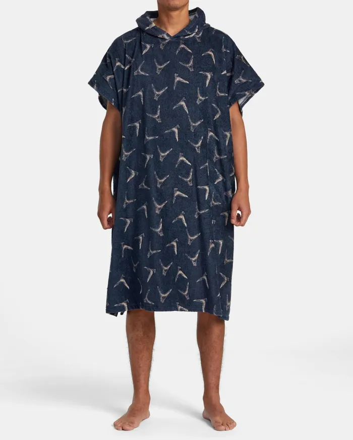 RVCA Other Accessories Hawaii Legend And Mana Poncho Changing Towel Moody Blue 8211 Men