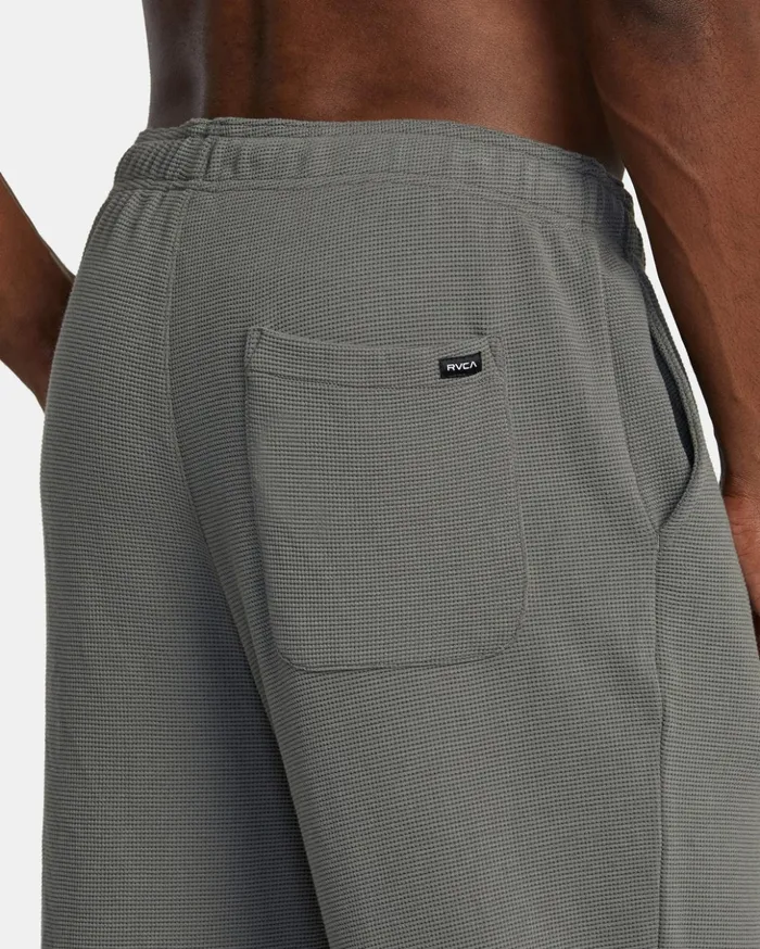 RVCA Pants CAble Waffle Knit Joggers Olive 8211 Men