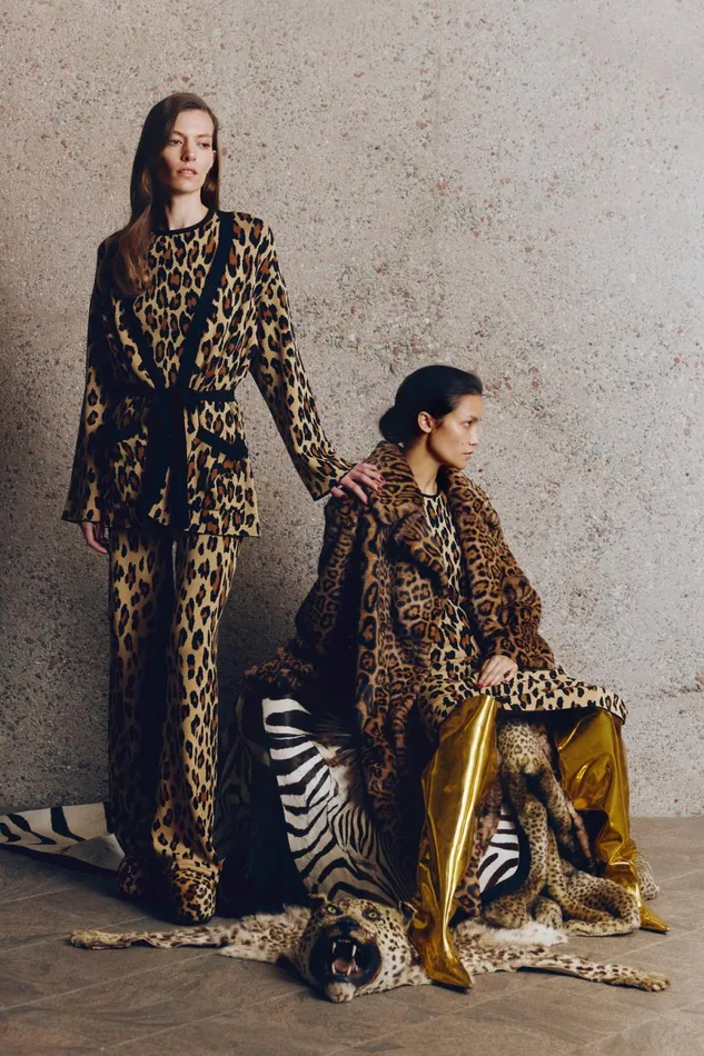 Simon Miller Tops Women Simon Miller Max Belted Knit Cardigan In Cheetah Simon Miller Tops Women Simon Miller Max Belted Knit Cardigan In Cheetah