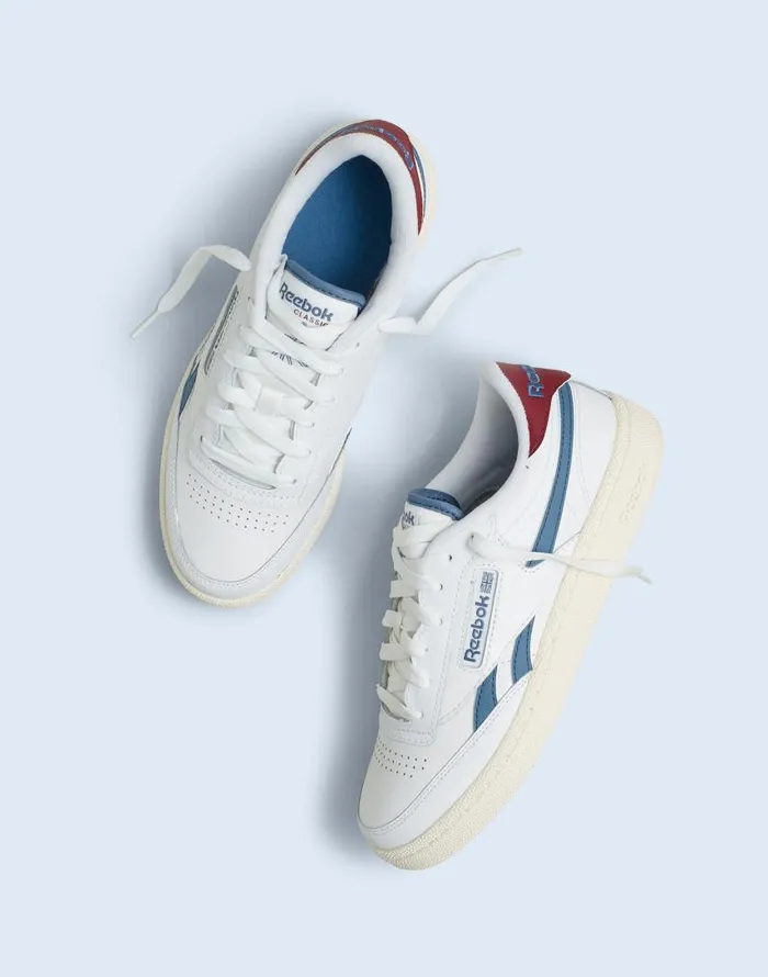 Sneakers Women Madewell Reebok Club C 85 Revenge Vintage Sneakers White Blusla