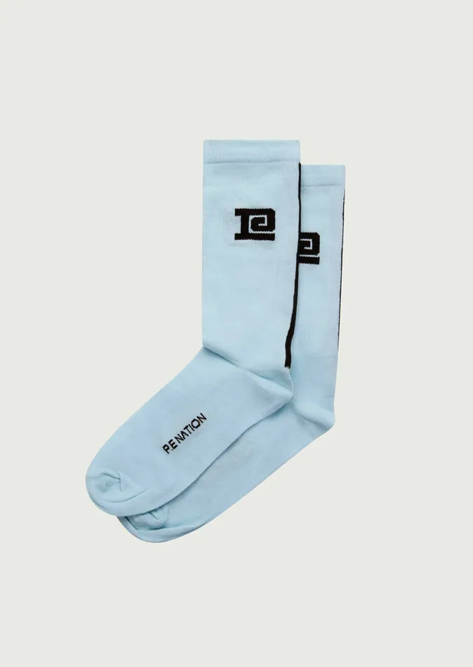 Socks PE Nation Women MEDLEY SOCK IN SKY BLUE