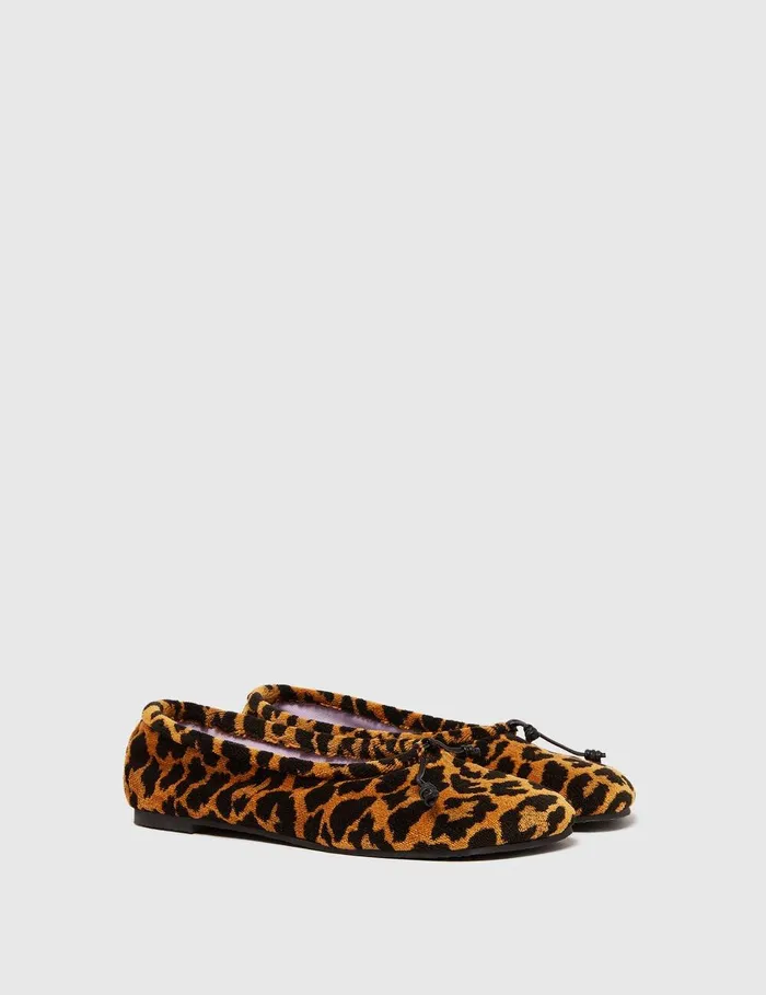 Stella McCartney Flats Women Ryder Leopard Ballet Flats Leopard Print Stella McCartney Flats Women Ryder Leopard Ballet Flats Leopard Print