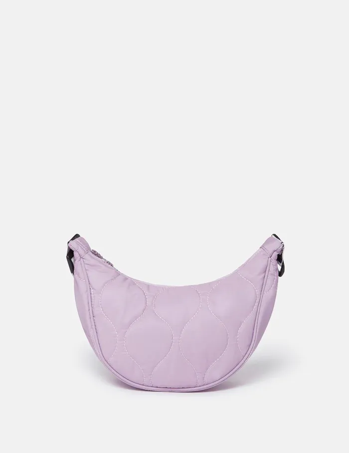 Stella McCartney Shoes And Bags Kids Logo Strap Crossbody Bag Lavender