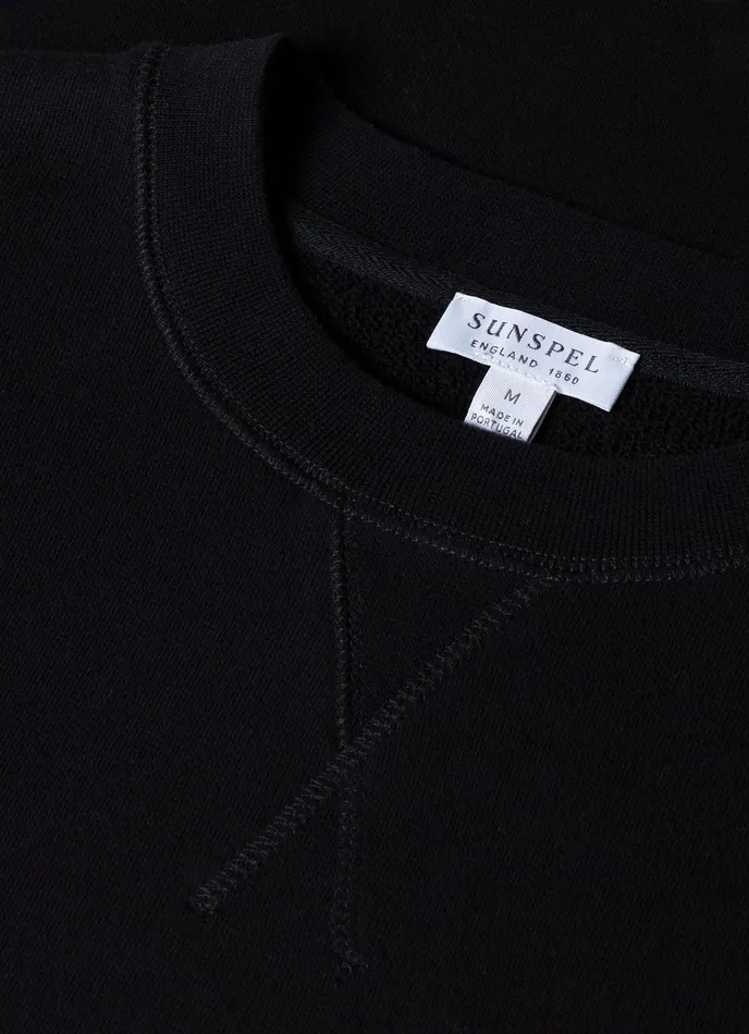 Sweatshirts and Sweatpants ussunspel Men Loopback Sweatshirt Black Sweatshirts and Sweatpants ussunspel Men Loopback Sweatshirt Black