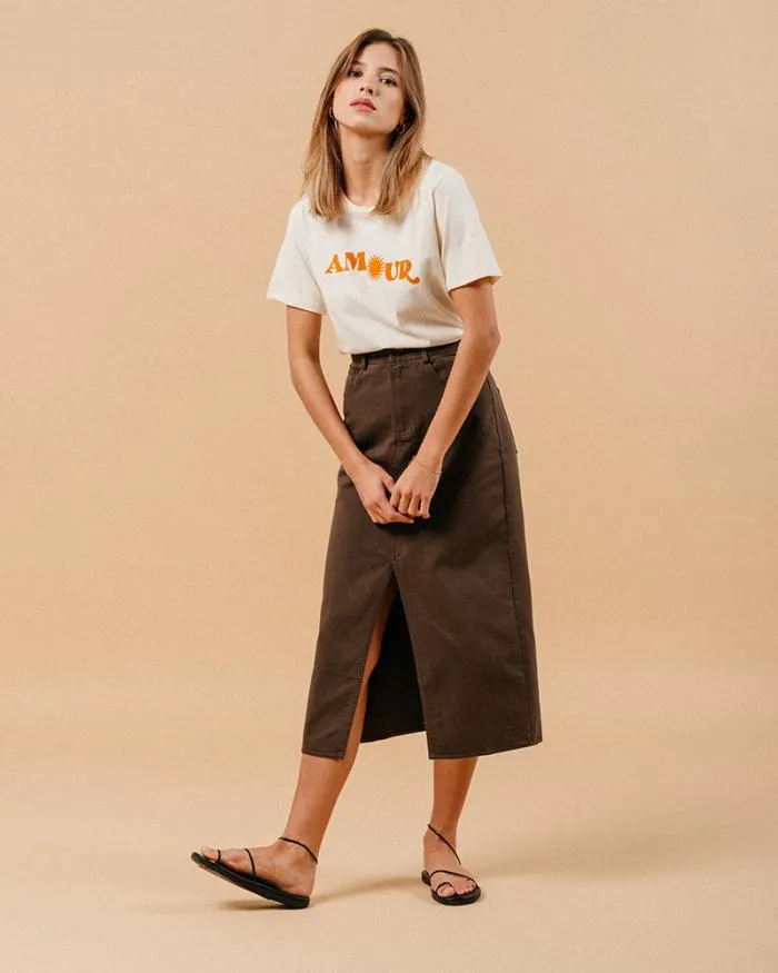 TSHIRT BEIGE MARISOL Shop Grace and Mila Printed Tshirts