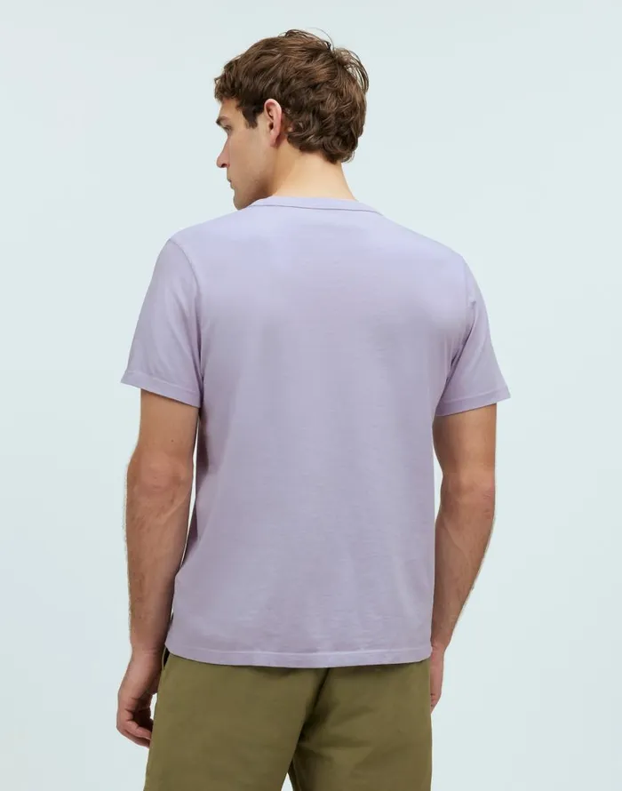 Tees Men Madewell GarmentDyed Allday Crewneck Tee Dusty Lavender