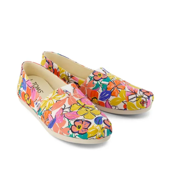 Toms TOMS Classics Alpargata Cloudbound Painted Floral Multi 8211 Women