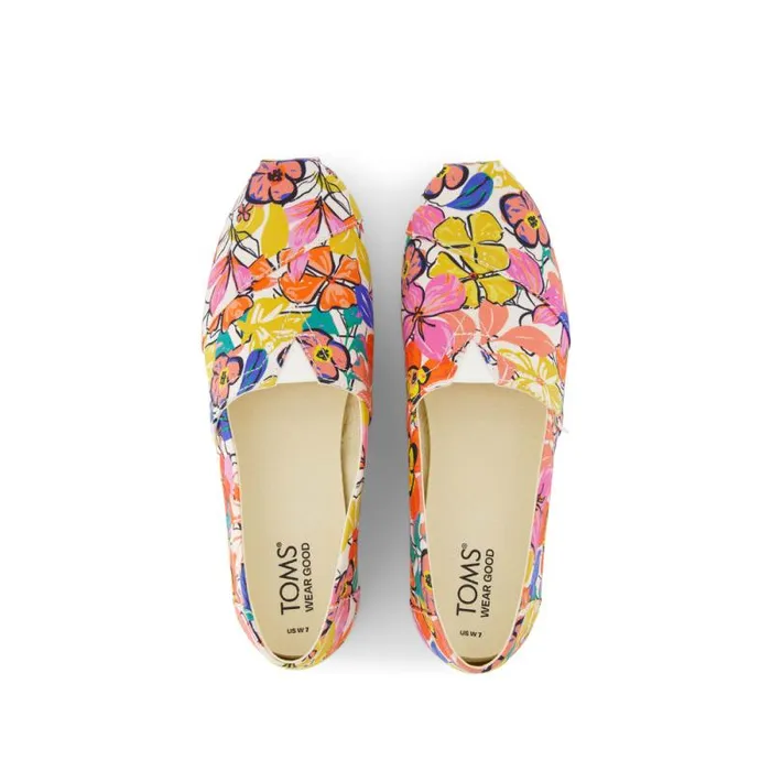Toms TOMS Classics Alpargata Cloudbound Painted Floral Multi 8211 Women