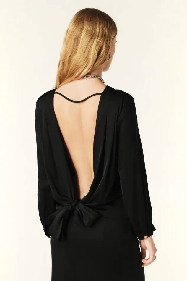 Top Jenny Black Women Baandsh Tops and Shirts