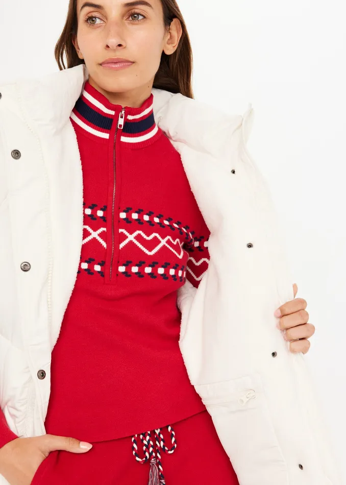 Tops CHALET OSLO PUFFER GILET THE UPSIDE Women