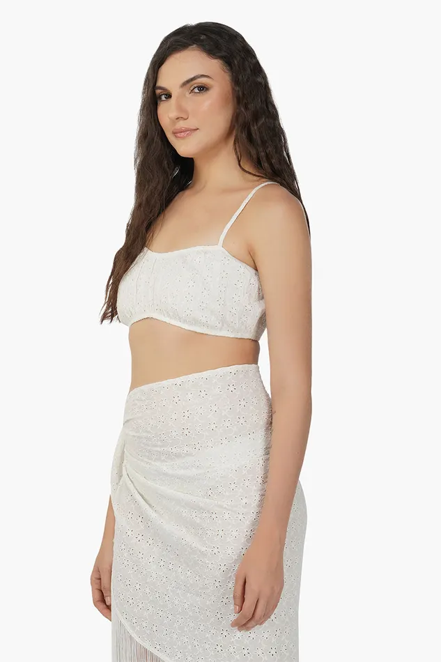 Tops Pollo Crop Top America and Beyond Women