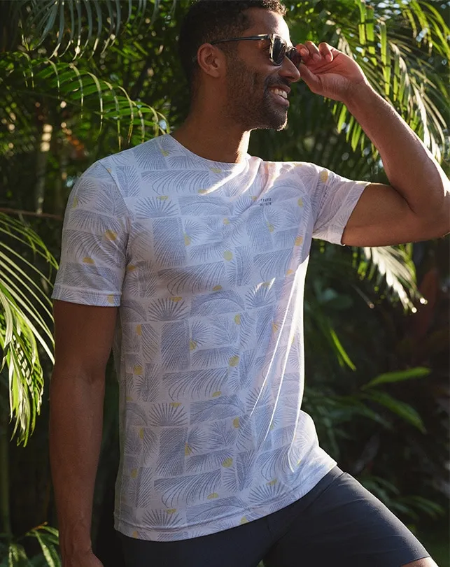 TravisMathew CANCEL ALL CALLS TEE White Men Tees TravisMathew CANCEL ALL CALLS TEE White Men Tees