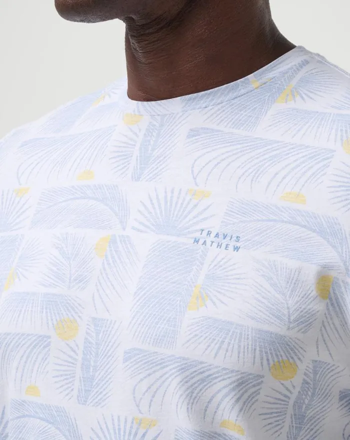 TravisMathew CANCEL ALL CALLS TEE White Men Tees TravisMathew CANCEL ALL CALLS TEE White Men Tees