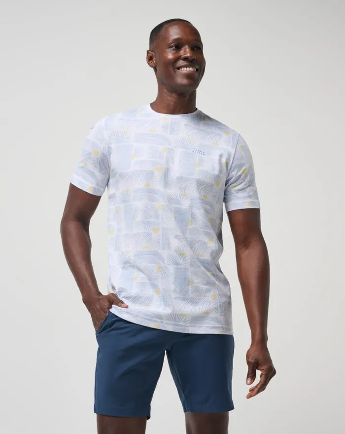 TravisMathew CANCEL ALL CALLS TEE White Men Tees TravisMathew CANCEL ALL CALLS TEE White Men Tees