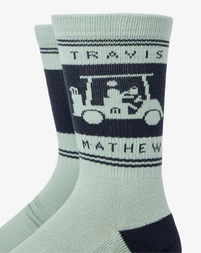 TravisMathew MAPES CREW SOCK Jadeite MenWomen Socks TravisMathew MAPES CREW SOCK Jadeite MenWomen Socks