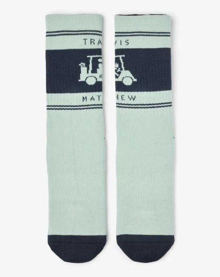 TravisMathew MAPES CREW SOCK Jadeite MenWomen Socks TravisMathew MAPES CREW SOCK Jadeite MenWomen Socks