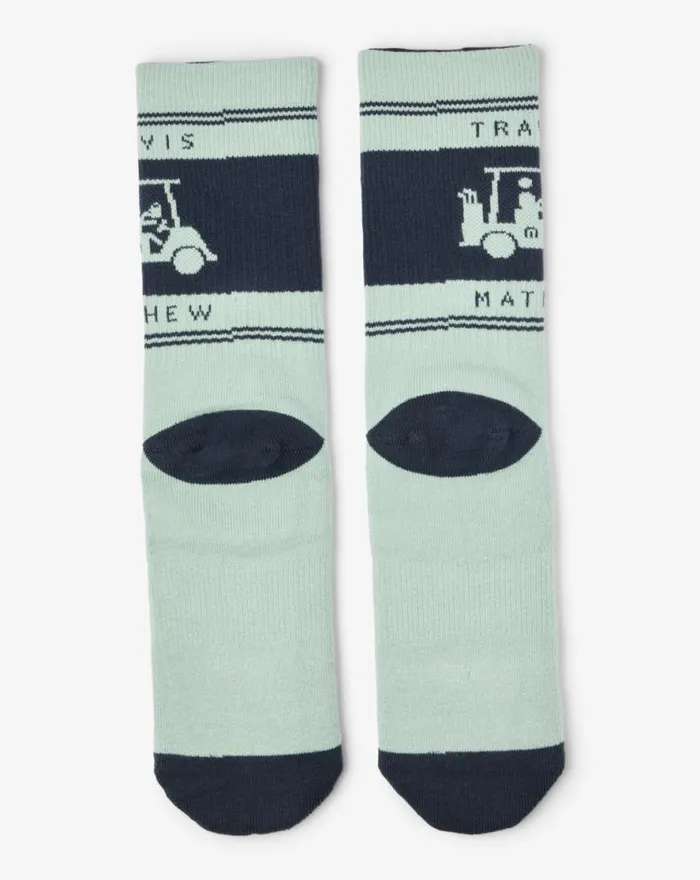 TravisMathew MAPES CREW SOCK Jadeite MenWomen Socks TravisMathew MAPES CREW SOCK Jadeite MenWomen Socks