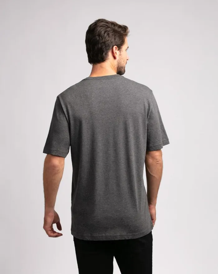 TravisMathew MODERNIST TEE Heather Grey Pinstri Men Tees
