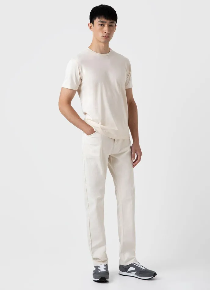 Undyed Riviera Midweight Tshirt Undyed Men SUNSPEL Tshirts