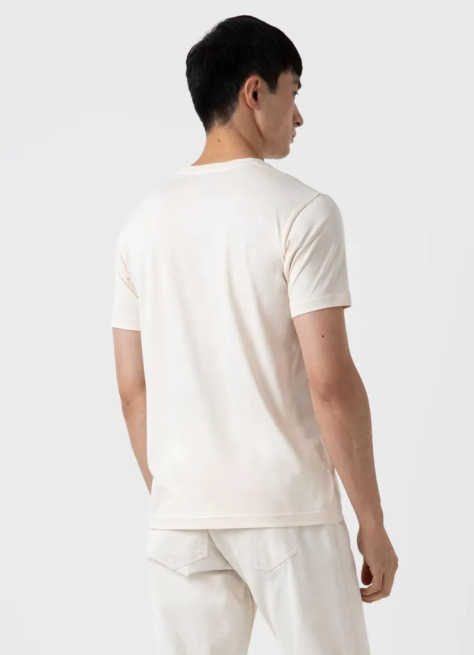Undyed Riviera Midweight Tshirt Undyed Men SUNSPEL Tshirts