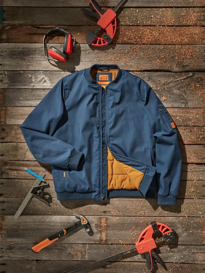 Volcom Workwear Jacket 8211 Navy Mens Volcom Jackets