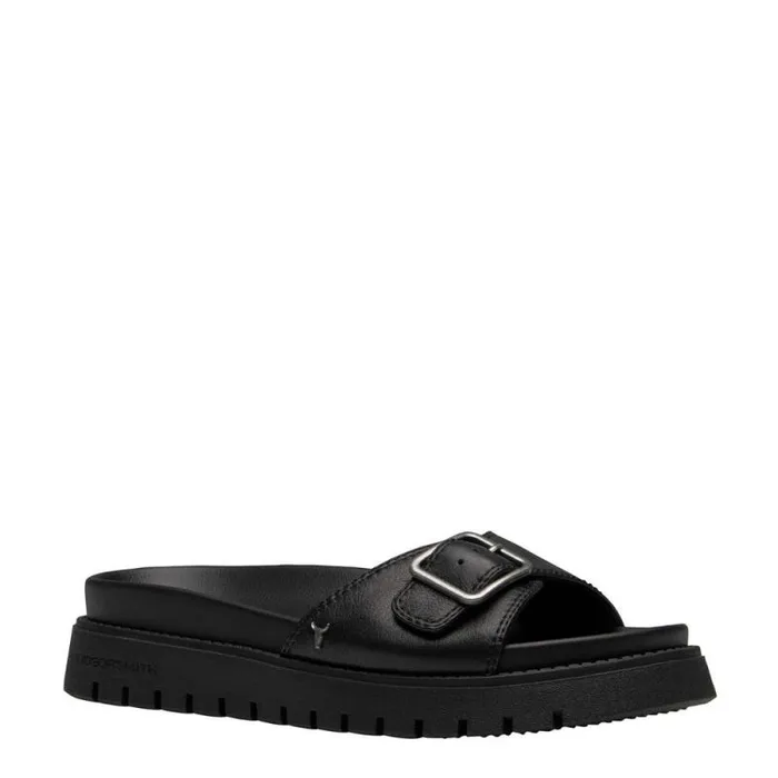 Windsor Smith Sandals Women MOMENT BLACK LEATHER SANDALS