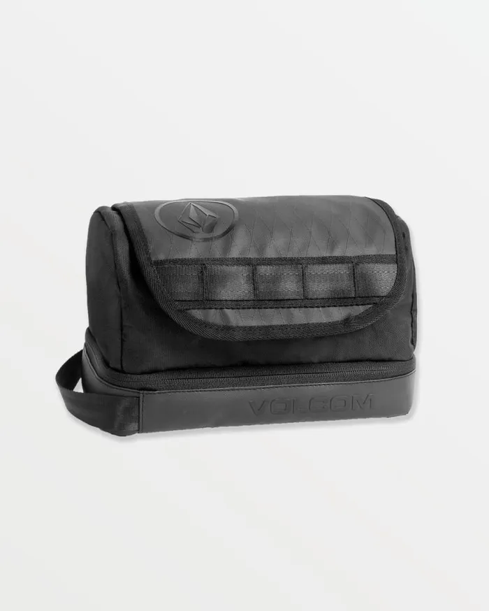 Wingman Travel Dopp Kit 8211 Black Mens Volcom Bags and Backpacks