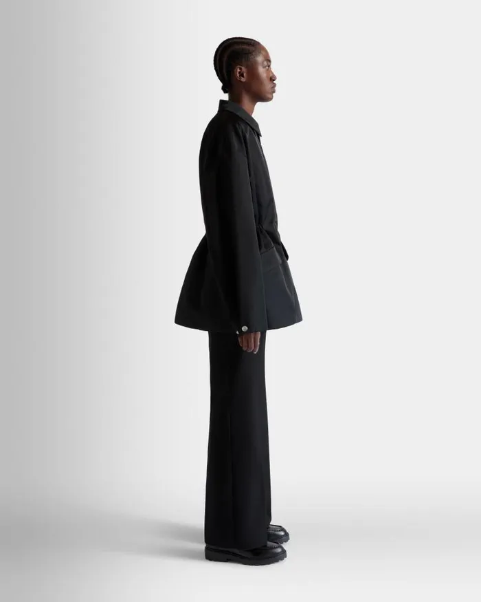 Women Bally Coats and Jackets Jacket In Black Nylon Black