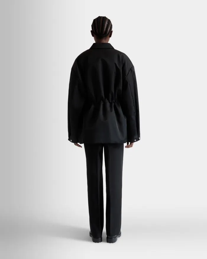 Women Bally Coats and Jackets Jacket In Black Nylon Black