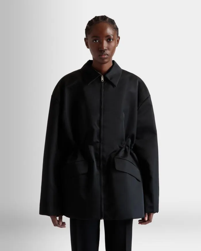 Women Bally Coats and Jackets Jacket In Black Nylon Black
