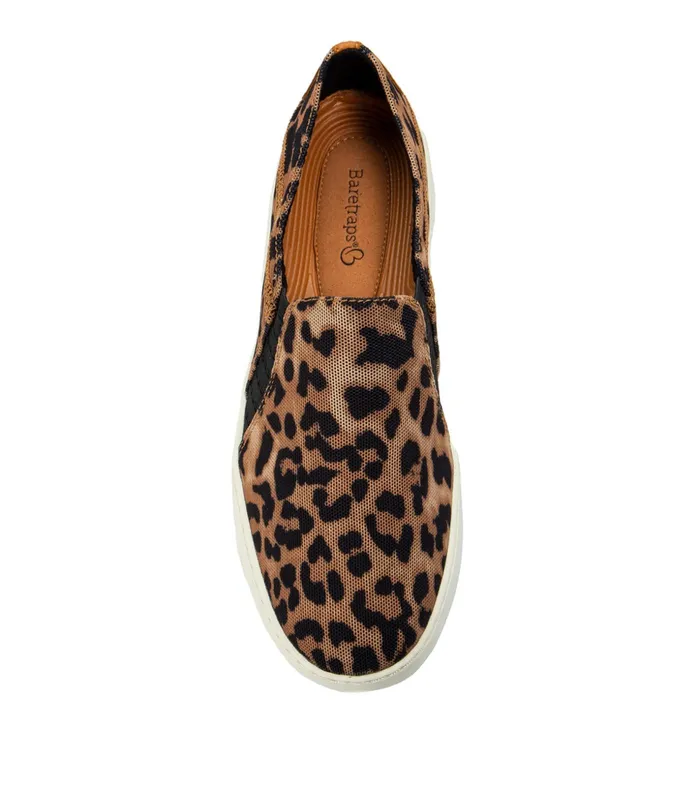 Women Baretraps Slipon Sneakers Yadier Slip On Sneaker Auburn Leopard