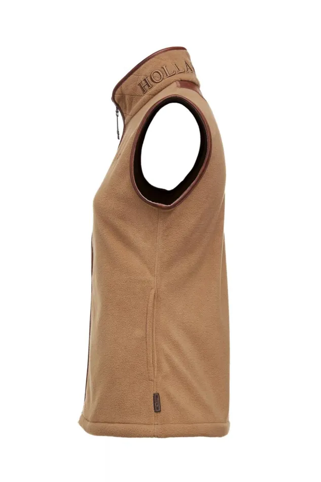 WomenEquestrian Fleeces Holland Cooper Country Fleece Gilet Coffee